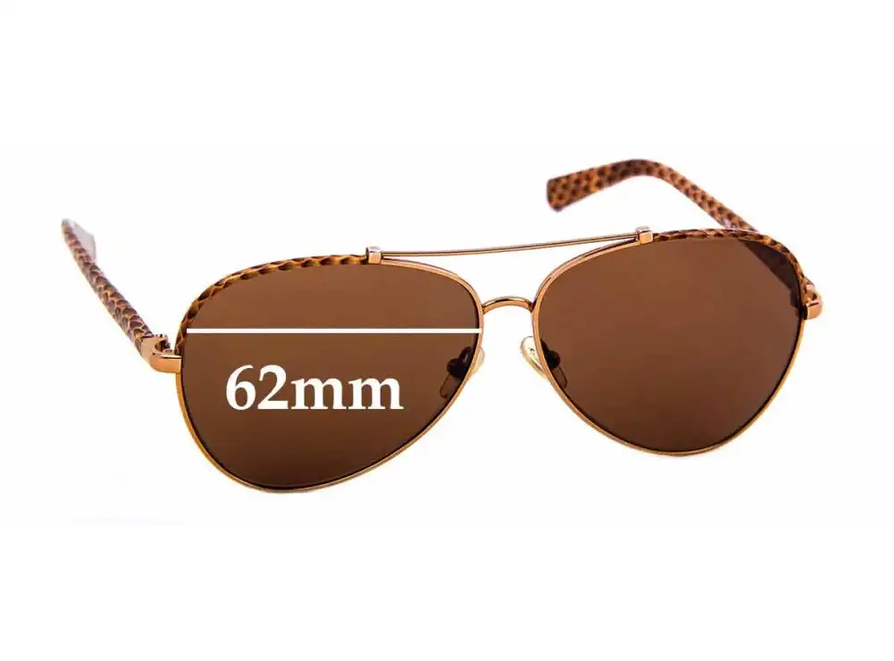 Sunglass Fix Replacement Lenses for Tory Burch TY6021Q - 62mm Wide Sunglass Fix Replacement Lenses for Tory Burch TY6021Q - 62mm Wide