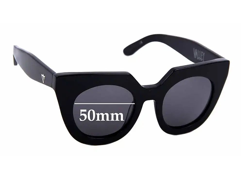 Sunglass Fix Replacement Lenses for Valley Spleen - 50mm Wide Sunglass Fix Replacement Lenses for Valley Spleen - 50mm Wide