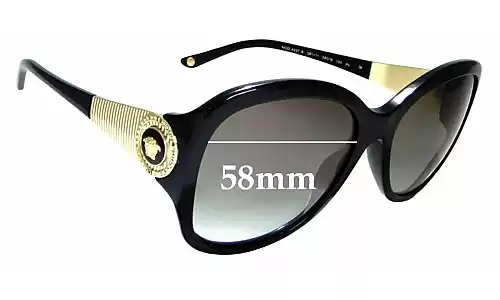 Sunglass Fix Replacement Lenses for Versace MOD 4237-B - 58mm Wide Sunglass Fix Replacement Lenses for Versace MOD 4237-B - 58mm Wide