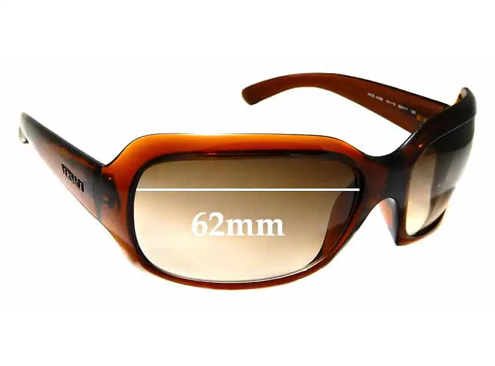 Sunglass Fix Replacement Lenses for Versace MOD 4088 - 62mm Wide Sunglass Fix Replacement Lenses for Versace MOD 4088 - 62mm Wide