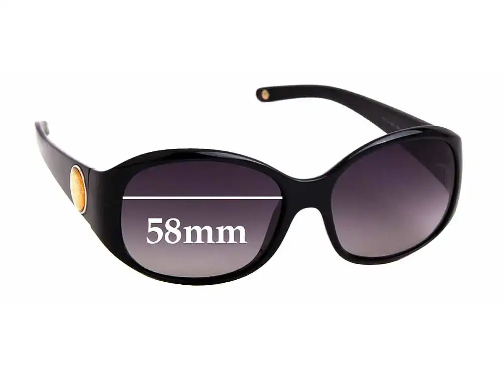 Sunglass Fix Replacement Lenses for Versace MOD 4182 - 58mm Wide Sunglass Fix Replacement Lenses for Versace MOD 4182 - 58mm Wide