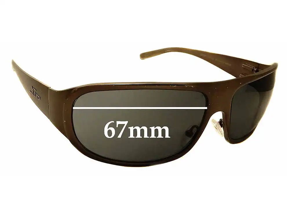 Sunglass Fix Replacement Lenses for Xezo Incognito - 67mm Wide Sunglass Fix Replacement Lenses for Xezo Incognito - 67mm Wide
