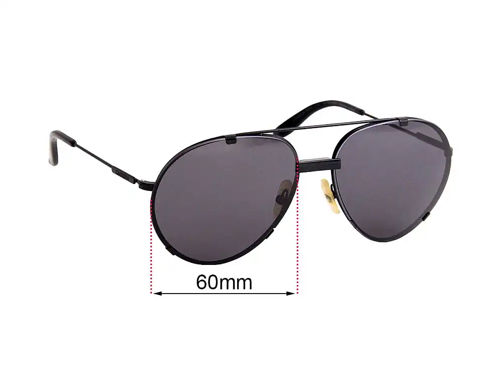 Sunglass Fix Replacement Lenses for Carrera 80 - 60mm Wide Sunglass Fix Replacement Lenses for Carrera 80 - 60mm Wide