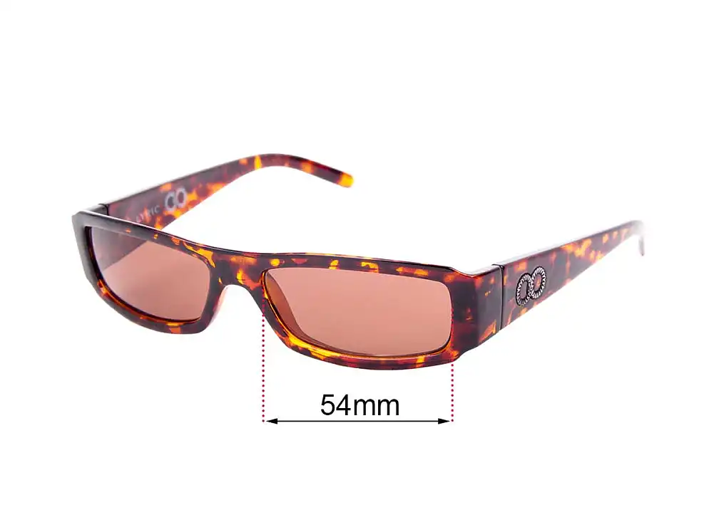 Sunglass Fix Replacement Lenses for Childe Lyric - 54mm Wide Sunglass Fix Replacement Lenses for Childe Lyric - 54mm Wide