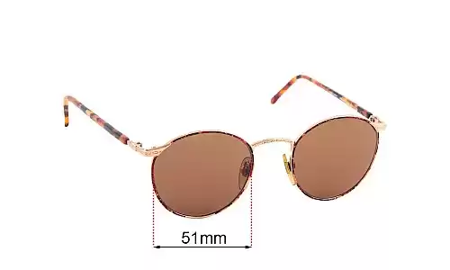Sunglass Fix Replacement Lenses for Dakota Smith 5002 Steinbeck - 51mm Wide Sunglass Fix Replacement Lenses for Dakota Smith 5002 Steinbeck - 51mm Wide
