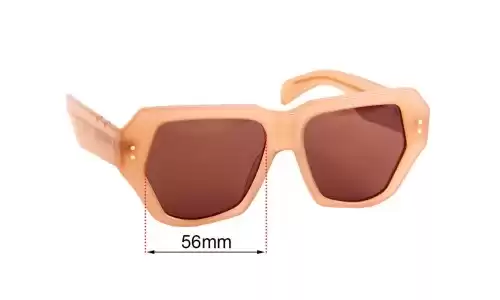 Sunglass Fix Replacement Lenses for Pared Bec + Bridge Big Mamma - 56mm Wide Sunglass Fix Replacement Lenses for Pared Bec + Bridge Big Mamma - 56mm Wide