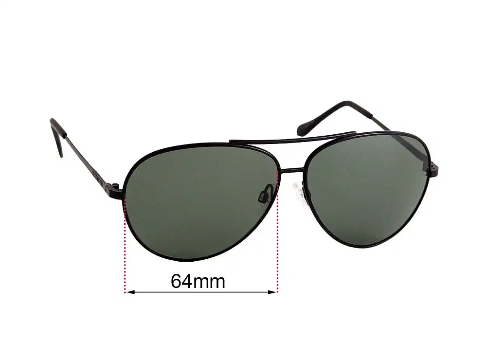 Sunglass Fix Replacement Lenses for Serengeti Large Aviator - 64mm Wide Sunglass Fix Replacement Lenses for Serengeti Large Aviator - 64mm Wide