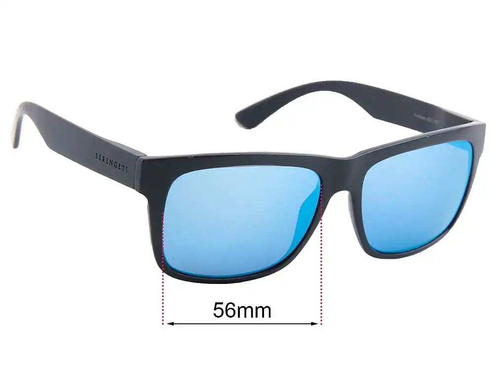 Sunglass Fix Replacement Lenses for Serengeti Positano - 56mm Wide Sunglass Fix Replacement Lenses for Serengeti Positano - 56mm Wide