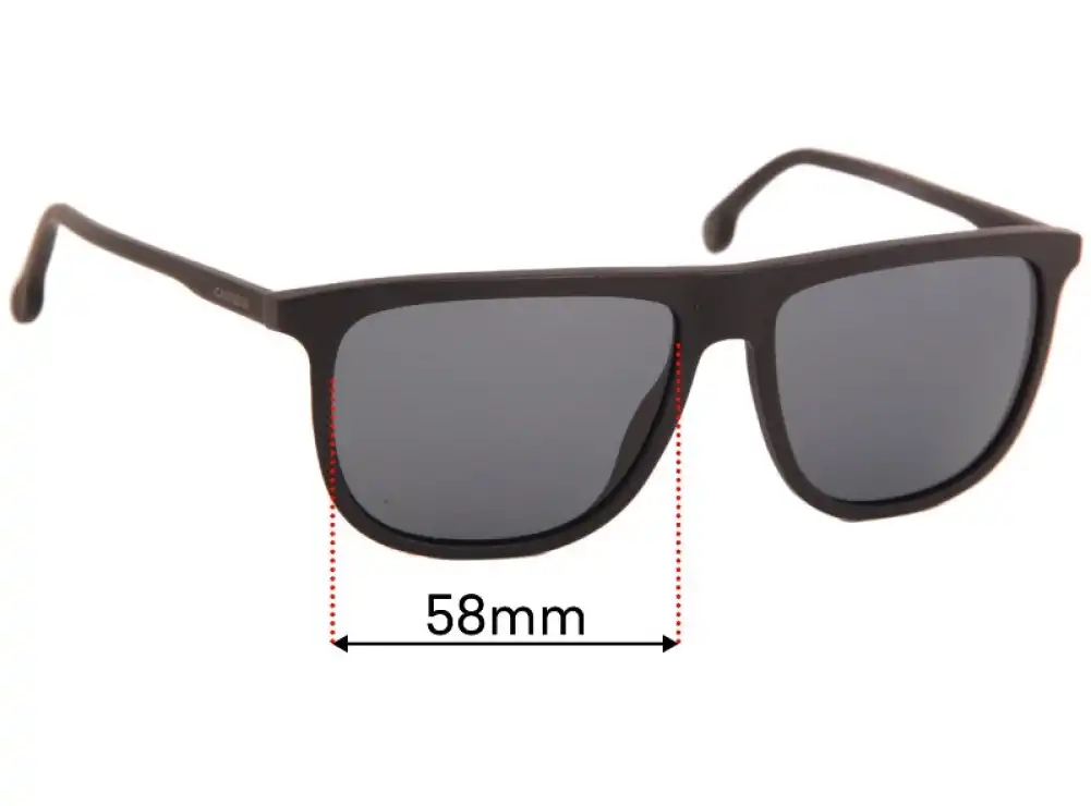 Sunglass Fix Replacement Lenses for Carrera 218/S - 58mm Wide Sunglass Fix Replacement Lenses for Carrera 218/S - 58mm Wide