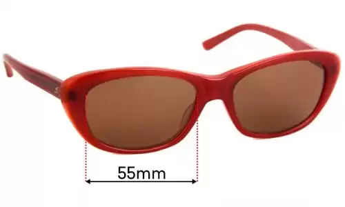 Sunglass Fix Replacement Lenses for Serengeti Bagheria - 55mm Wide Sunglass Fix Replacement Lenses for Serengeti Bagheria - 55mm Wide