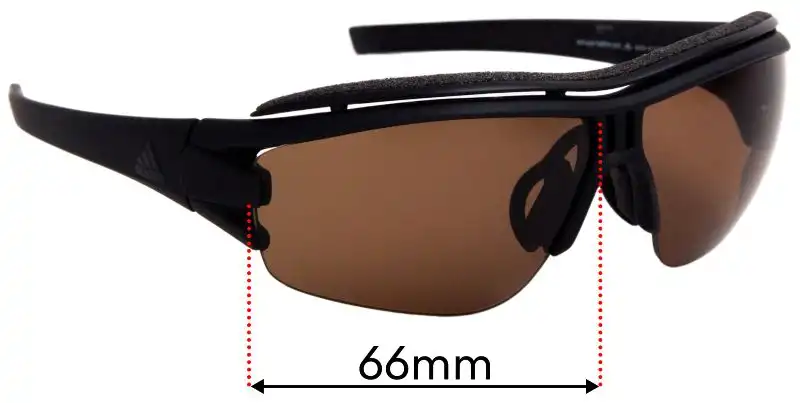 Adidas AD07 Evil Eye Halfrim Pro S 66mm Lens Replacement